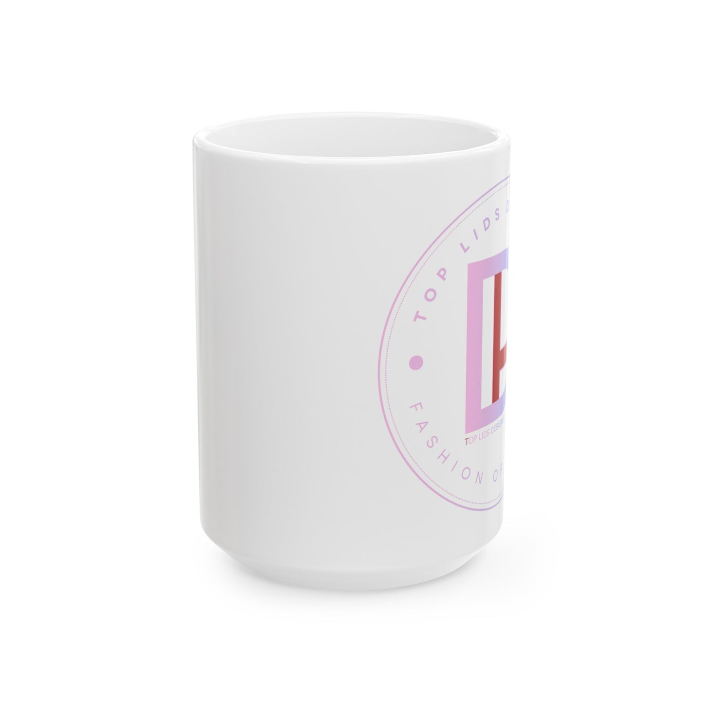 Top Lids Designer Ceramic Mug - Pastel