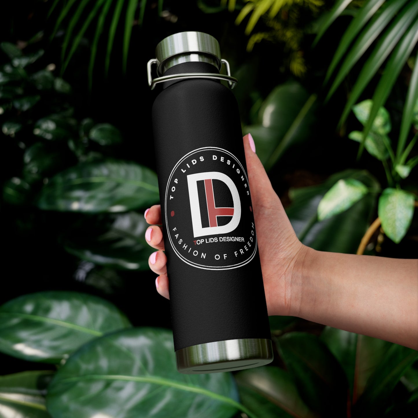 Top Lids Designer Insulated Bottle