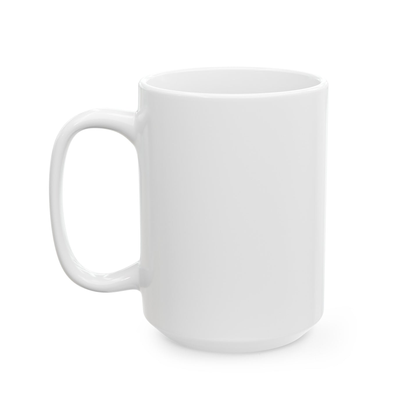 Top Lids Designer Ceramic Mug - White