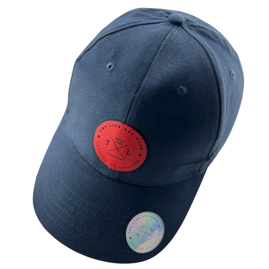 Washed Cotton Curved Bill - Navy