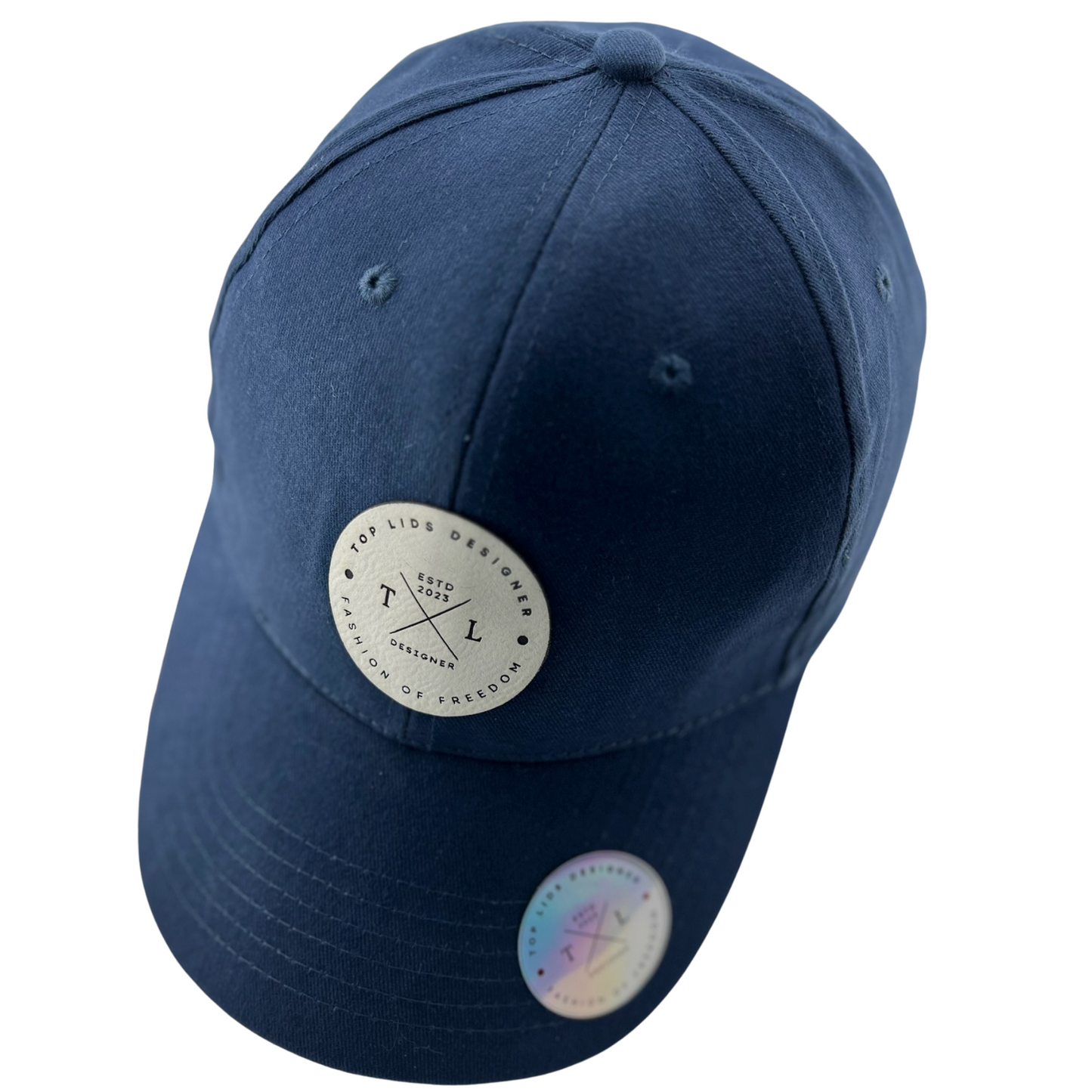 Washed Cotton Curved Bill - Navy