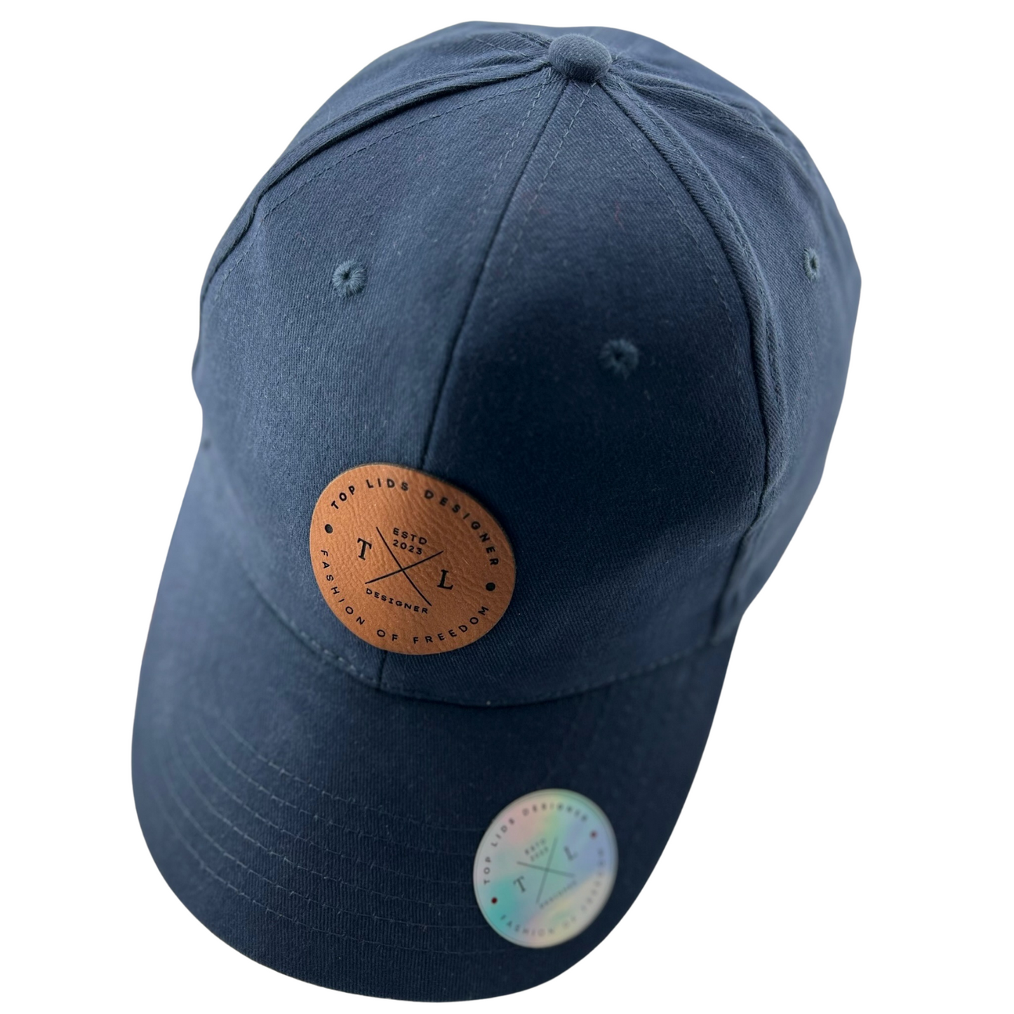 Washed Cotton Curved Bill - Navy