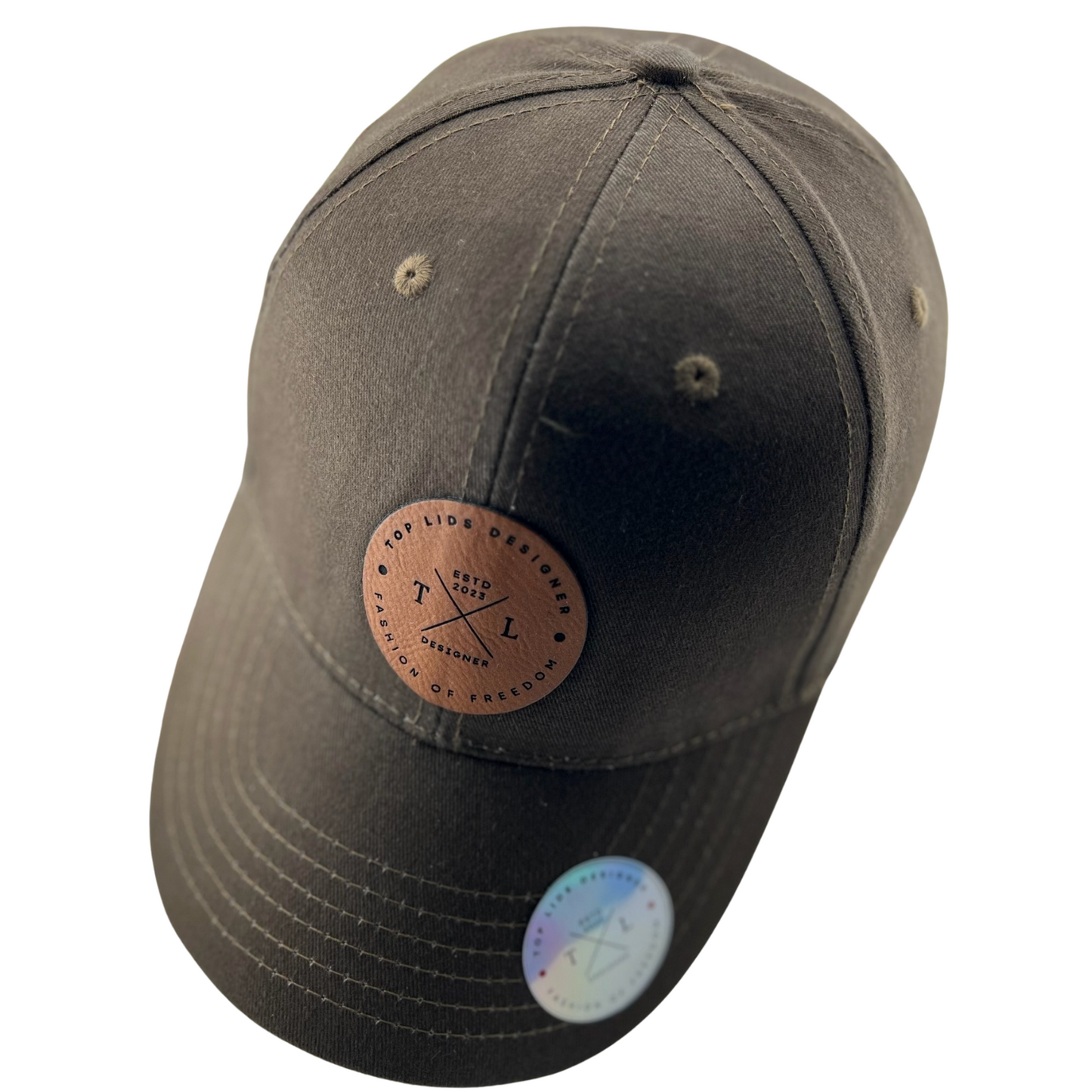 Washed Cotton Curved Bill - Brown