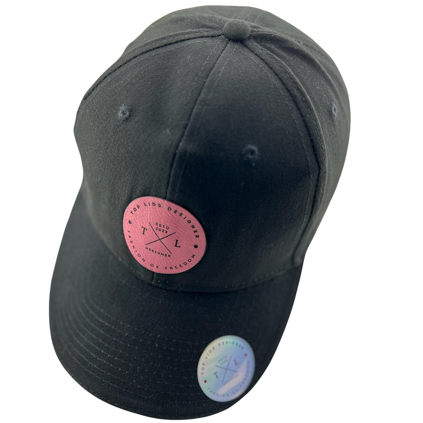 Washed Cotton Curved Bill - Black