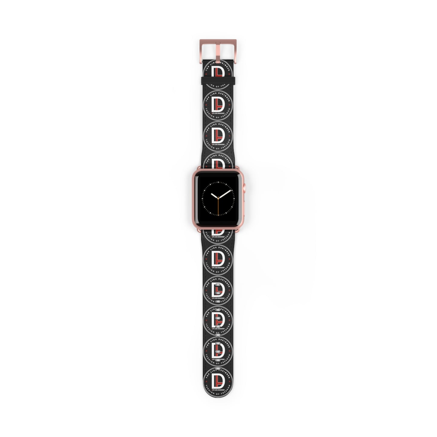 Top Lids Designer Watch Band - Black