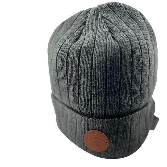 Insulated Knit Beanie - Dark Grey