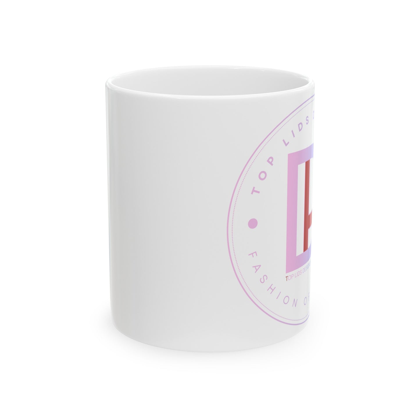 Top Lids Designer Ceramic Mug - Pastel