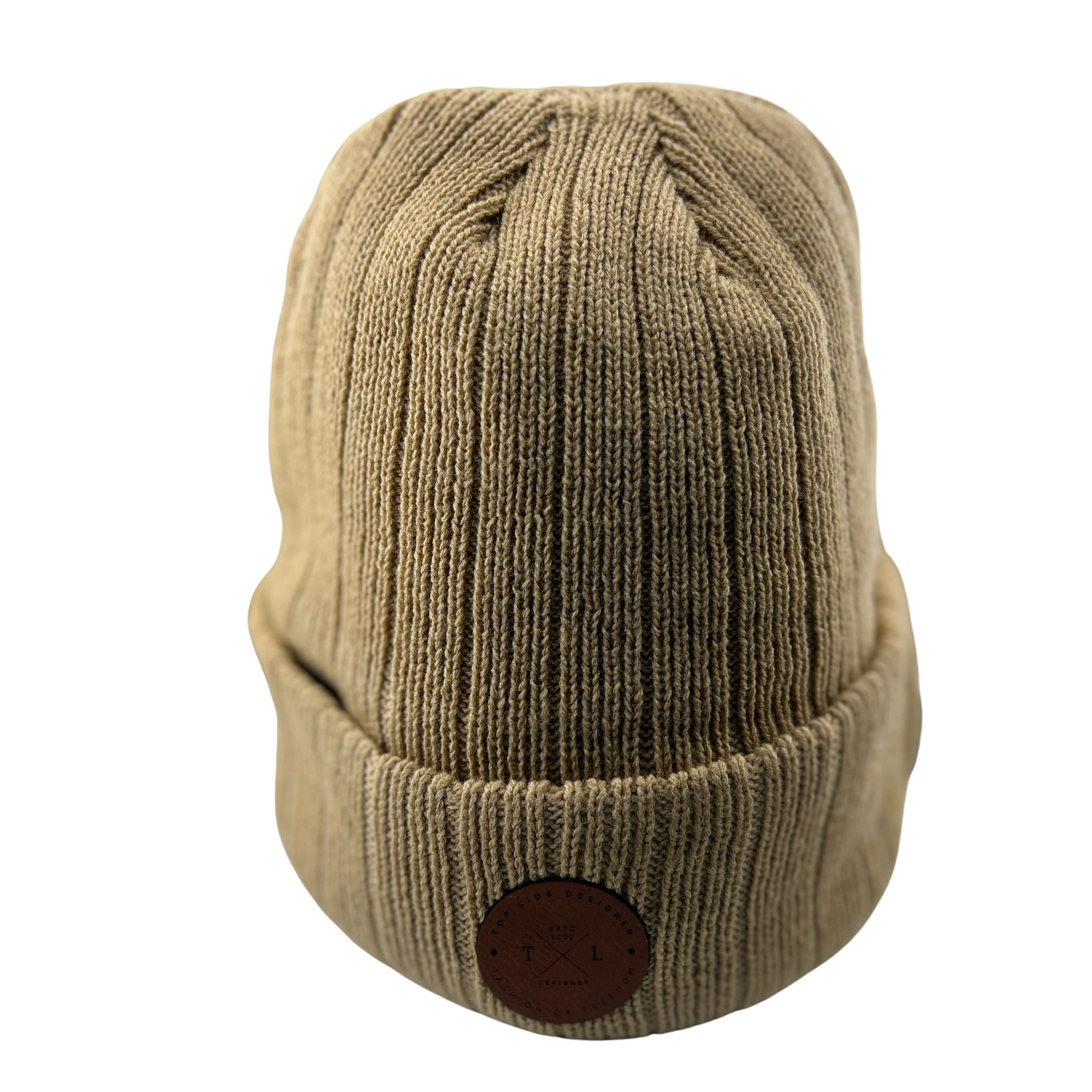 Insulated Knit Beanie - Tan