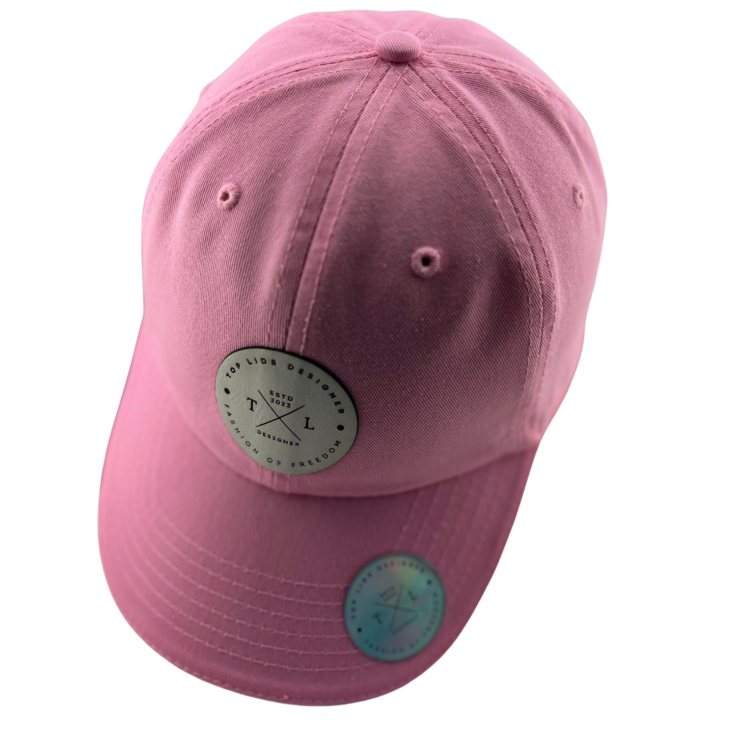 Washed Cotton Curved Bill - Pink