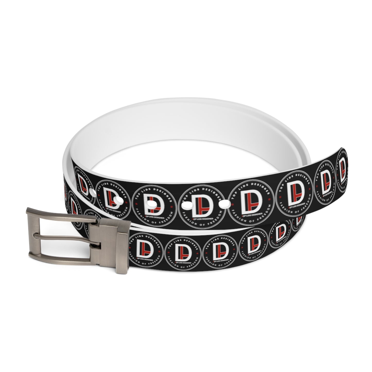 Top Lids Designer Belt - Black