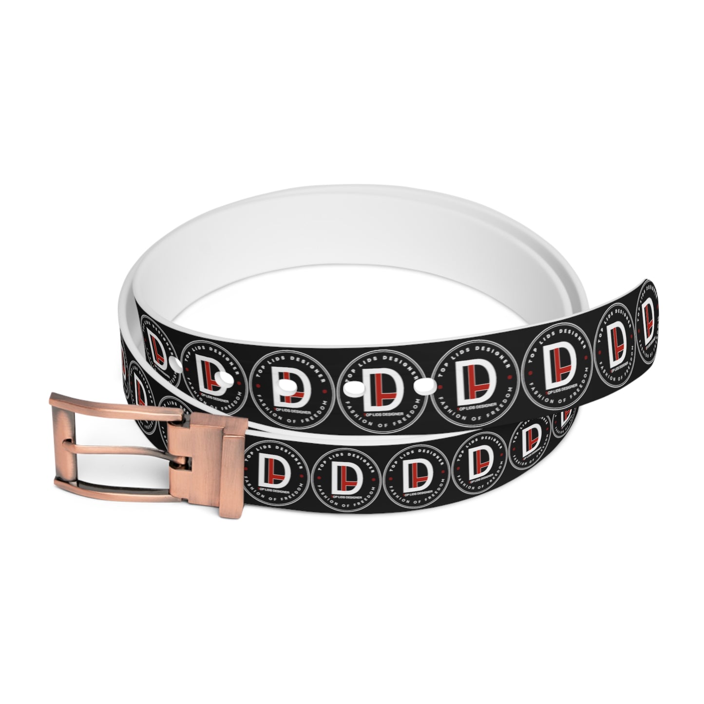 Top Lids Designer Belt - Black