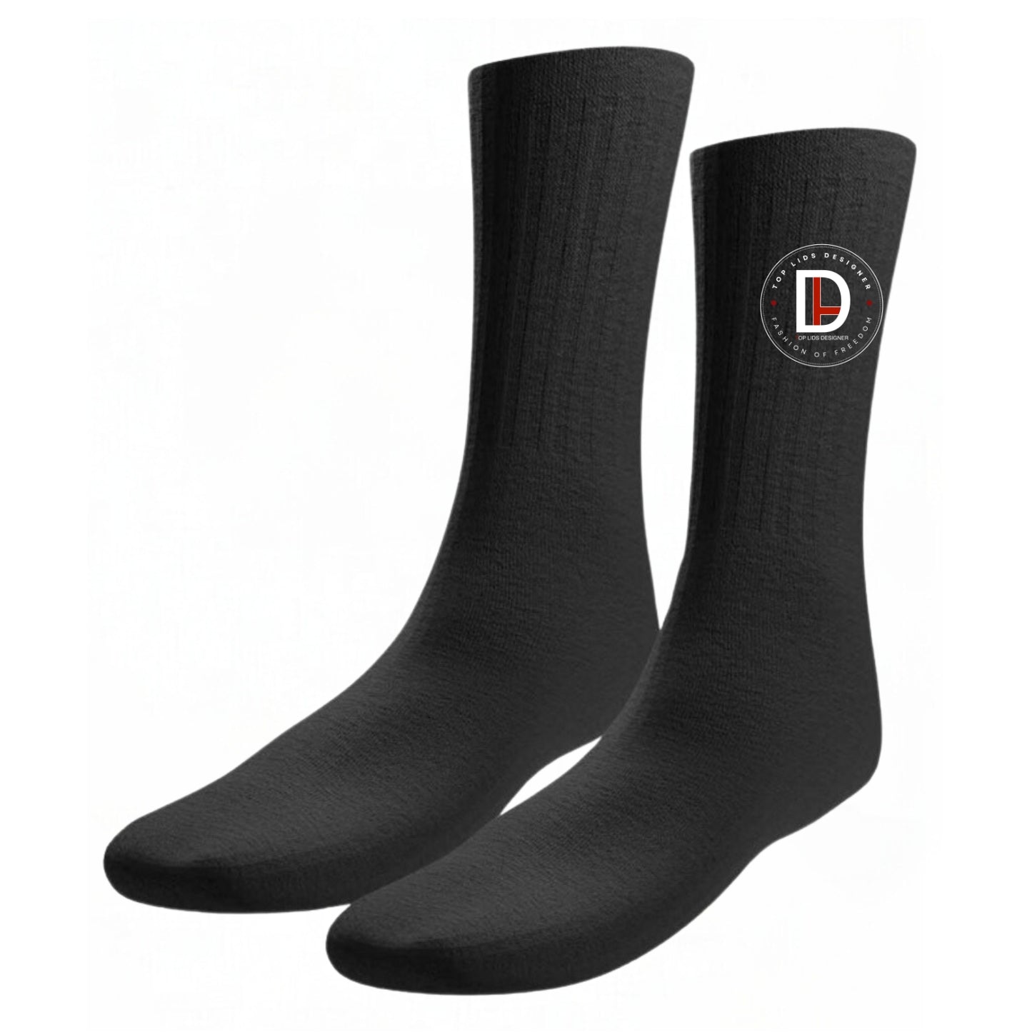 Top Lids Designer Crew Socks