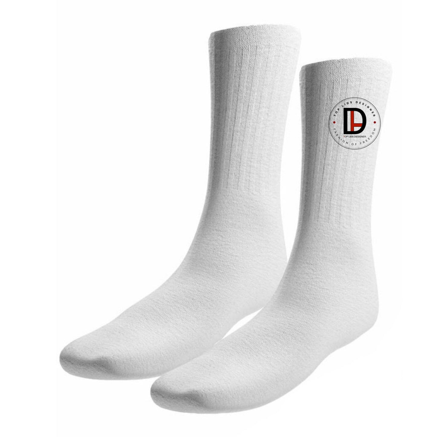 Top Lids Designer Crew Socks