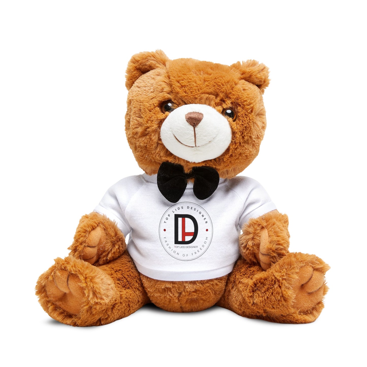 Top Lids Designer Teddy Bear w/T-Shirt