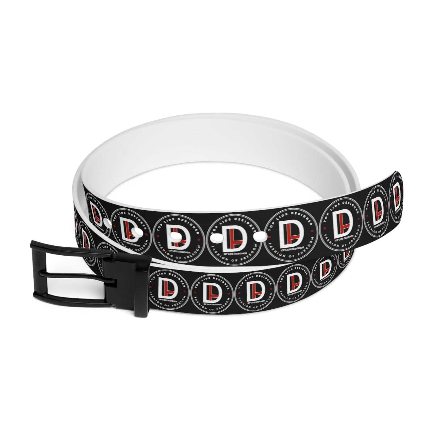 Top Lids Designer Belt - Black