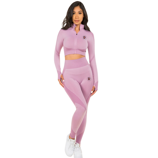 Activewear Long-Sleeve - Purple Ash