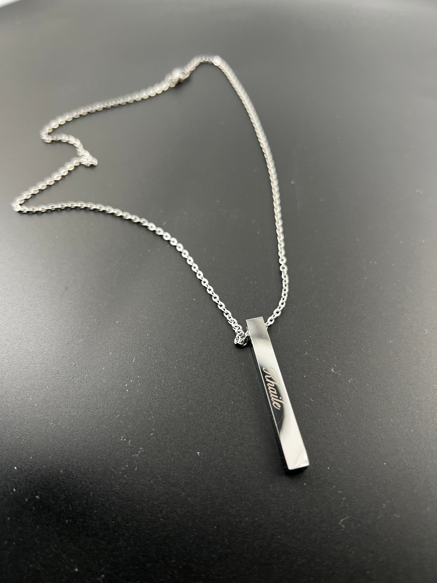 Personalized Bar Necklace